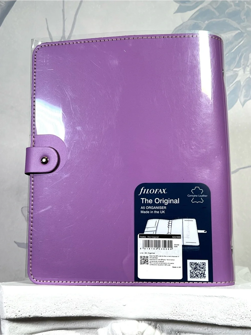 Filofax A5 Lilac Organizer Planner